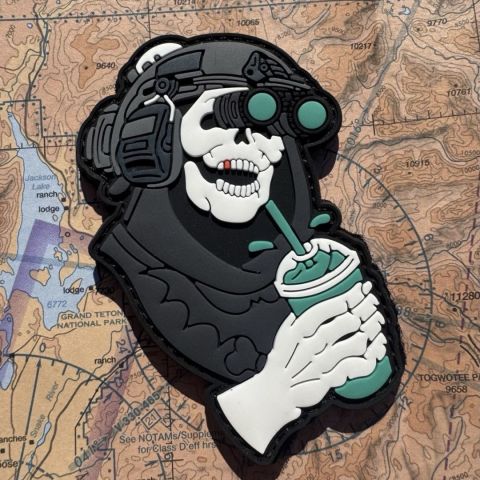 Skeletor Baja Blast PVC Patch