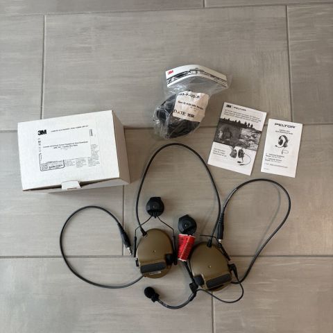 Peltor COMTAC III dual comm