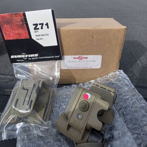 Surefire helmet lights