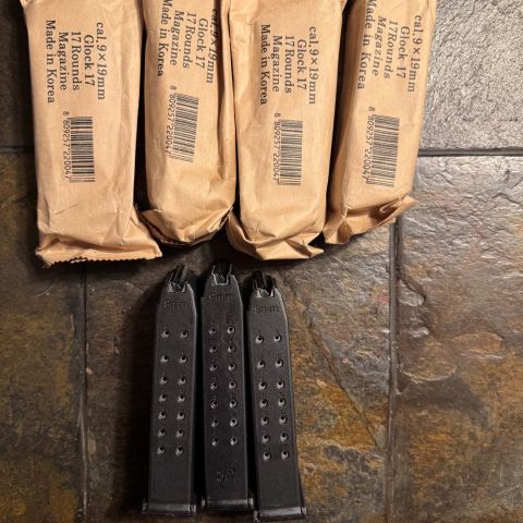 KCI G17 mags all new
