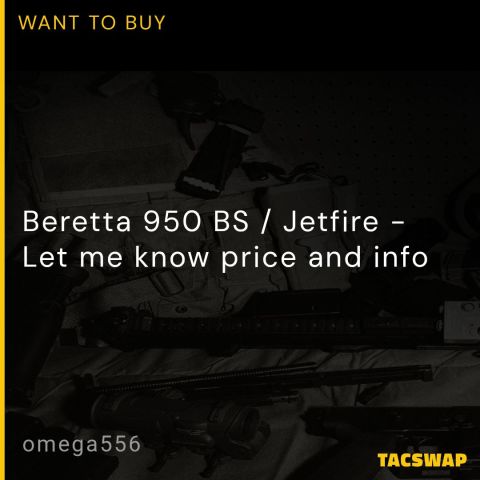 Beretta 950 / Jetfire