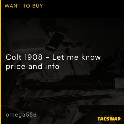 Colt 1908 - Vest Pocket Pistol