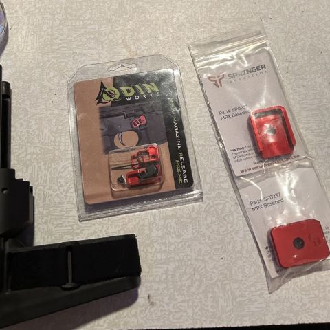 SIG MPX BRACE/adapter an other