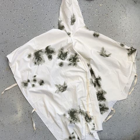 Surplus Snow Camo Poncho