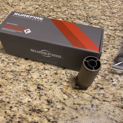 Surefire warden and trainer(blk)