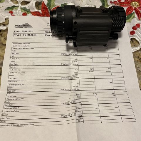 Elbit WP PVS 14 (FOM 2016)