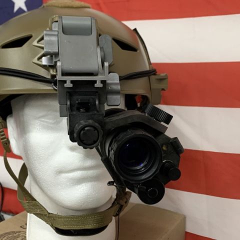 **SOLD**  Demo PVS14 Blemished L3 Omni VII tube with fixed gain. Sale includes pvs14, bag, sac lens, eyecup, and J mount. Helmet and mounts may be available for a extra cost. 