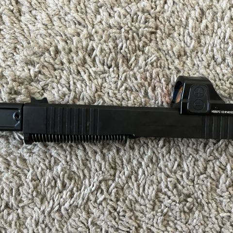 Comped Glock 19 slide