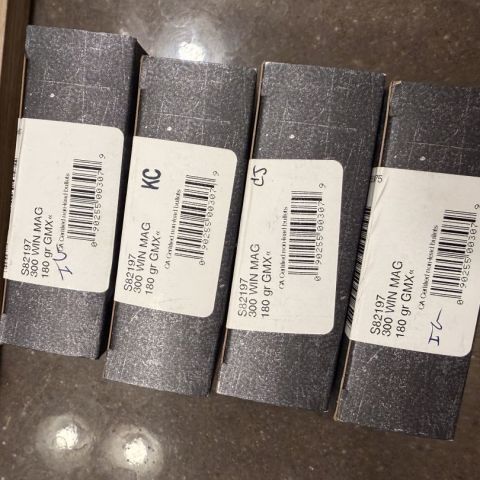 Hornady 300 Win Mag 180 gr GMX