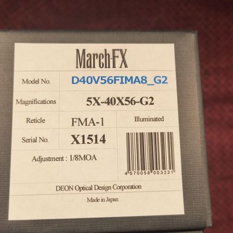 March FX D40V56FIMA8-G2