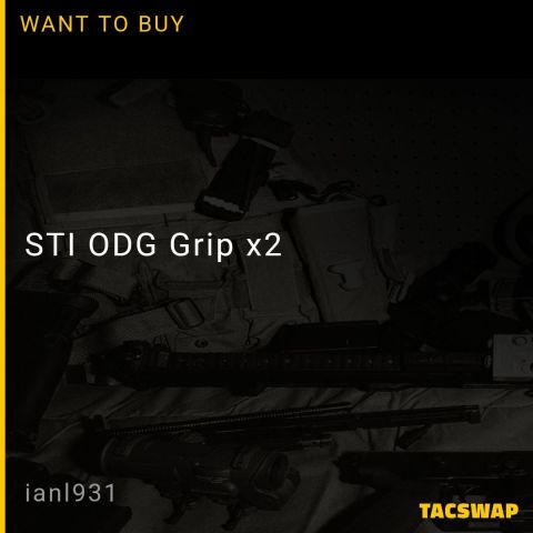 STI Coyote Brown Grip x2 