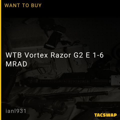 WTB Vortex Razor G2 E 1-6 MRAD