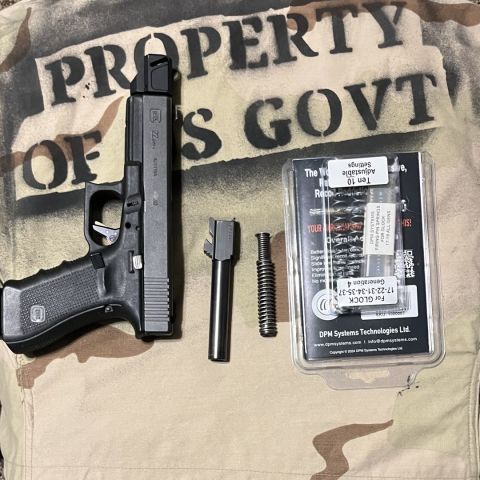 Glock 21 w 9mm barrel 