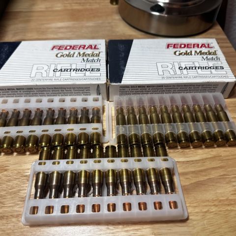Federal Gold Match 308 Ammo