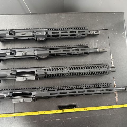 Various upper receivers 