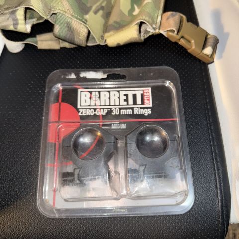 Barrett 30mm rings 
