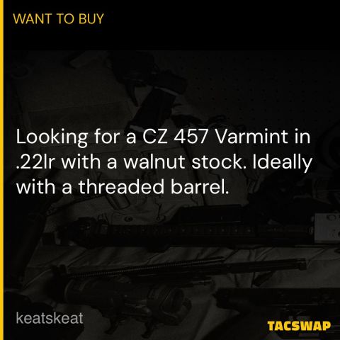 👀 CZ 457 Varmint .22lr
