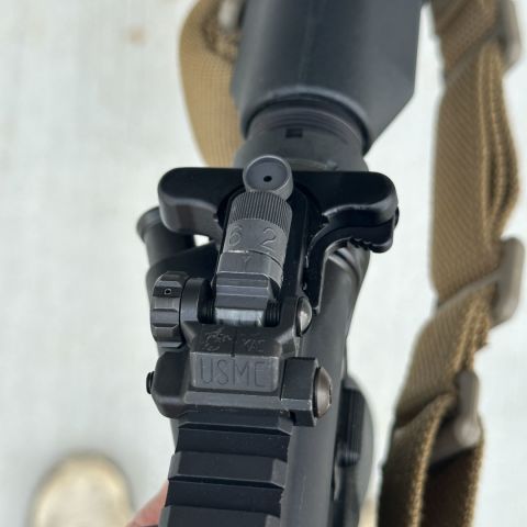 KAC USMC rear sight