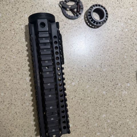 Larue 9 Quad Rail Old Logo