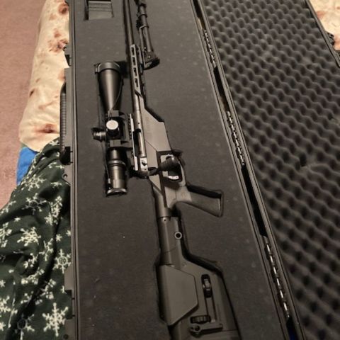 Salvage model 10 6.5 creedmoor 