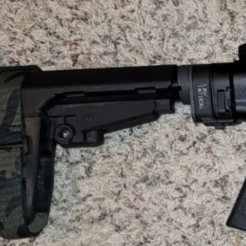 Law folder, sba3 brace, buffer tube spring h2