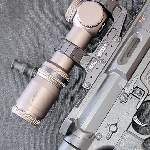 Vortex razor 1-10 with unity 2.05 mount