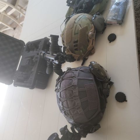 2 nvg helmet setup