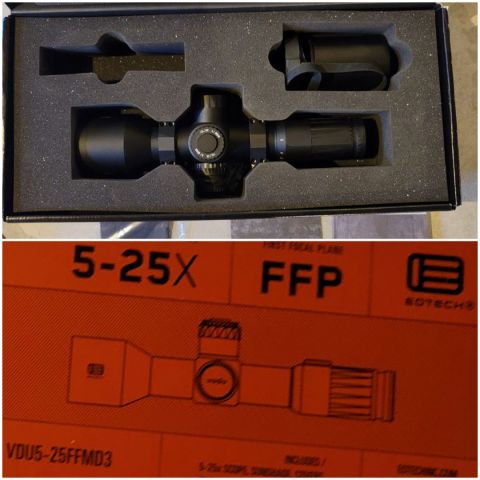Eotech vudu 5-25 ffp md3 reticle