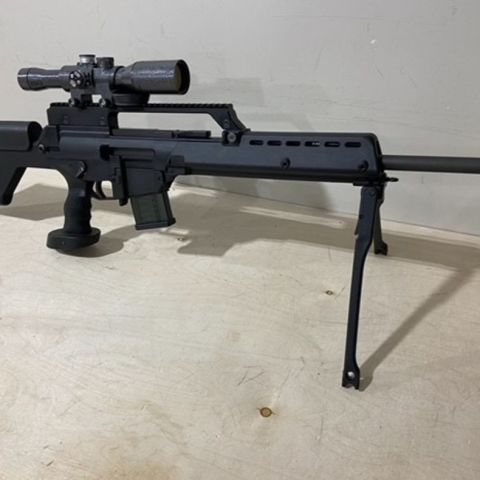 HK SL8 with  HK PSG8 stock and bipod