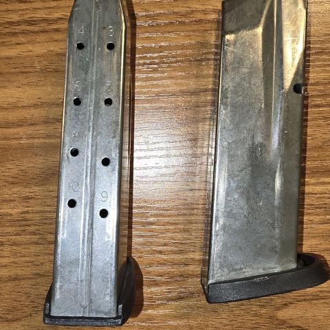 S&W M&P 45 10 rd mags