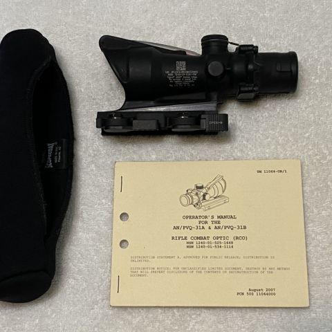 Trijicon ACOG TA31RCOM4