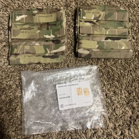 Crye Avs Side Plate Multicam