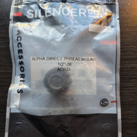 Silencerco Alpha DT Mount 