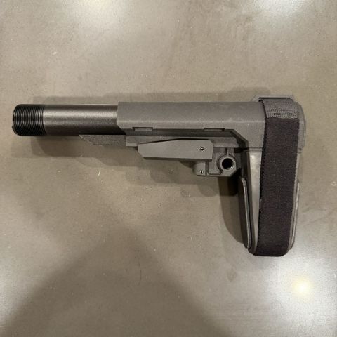 SBA3 pstl brace w/buffer tube