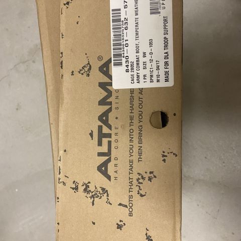 Altama Temperate Combat Boots