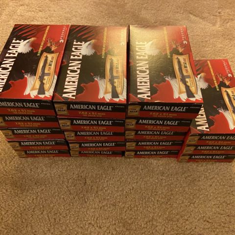 Federal AE 7.62 168gr OTM M1A