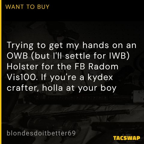 FB Radom VIS 100 Holster