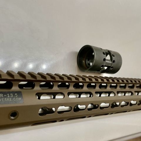 Noveske 13.5” NSR Keymod Coyote Brown Rail 