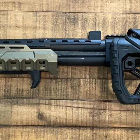 Mossberg 500 (12ga) w/ Recoil Reducing Foldable Stock 