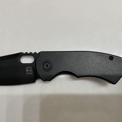Berg Blades Mini Slim Murdered Out (Black/Ti)