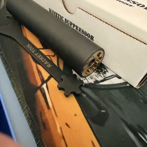 Kinetic suppressor Racket 7.62