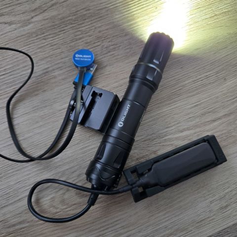 Olight Odin Black Pic Rail