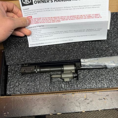 BNIB FN 300BLK Barrel for 15P