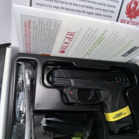 Ruger Security 9 w/ laser