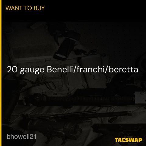 20gauge Benelli 