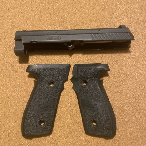 P229 Slide, barrel and grips