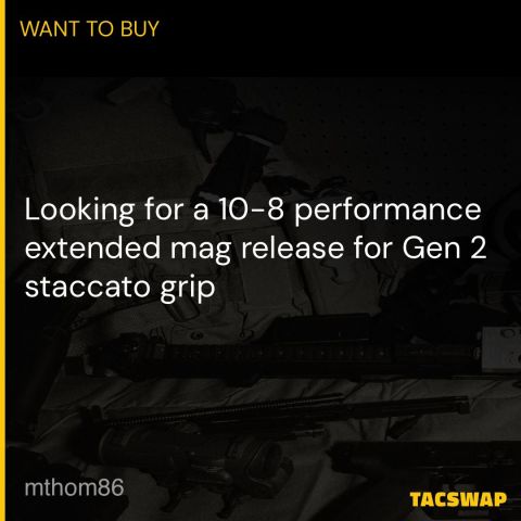 ISO- 10-8 Extended Mag Release