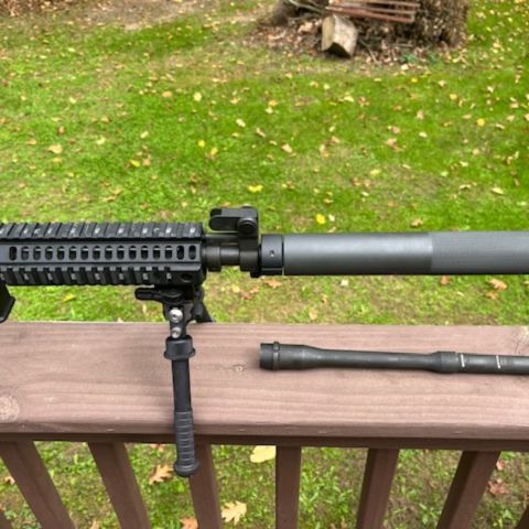 6944ish with extra barrel and AE 