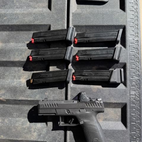 CZ P10c ported and RMR