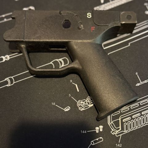 Hk 93 Navy style housing 